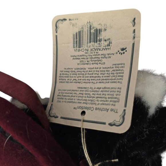 Boyds Bears Friends Phoebe Purrrsmore Archive Collection Plush Cat Toy w/ Tags - Picture 5 of 8